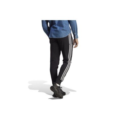 Spodnie adidas Essentials French Terry Tapered Cuff 3-Stripes M HA4337 Spodnie adidas Essentials French Terry Tapered Cuff 3-Stripes M HA4337