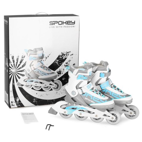 Łyżworolki Spokey PRIME PRO WH/TQ 41 926969 Łyżworolki Spokey PRIME PRO WH/TQ 41 926969