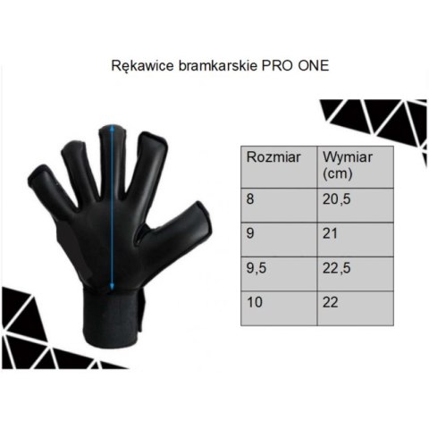 Rękawice bramkarskie Yakima Sport Pro One 100729 Rękawice bramkarskie Yakima Sport Pro One 100729
