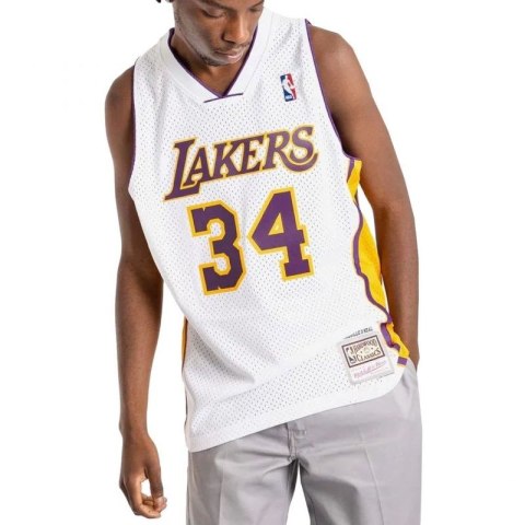 Koszulka Mitchell & Ness Los Angeles Lakers NBA Shaquille O'Neal M SMJY4442-LAL02SONWHIT Koszulka Mitchell & Ness Los Angeles Lakers NBA Shaquille O'Neal M SMJY4442-LAL02SONWHIT