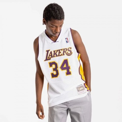 Koszulka Mitchell & Ness Los Angeles Lakers NBA Shaquille O'Neal M SMJY4442-LAL02SONWHIT Koszulka Mitchell & Ness Los Angeles Lakers NBA Shaquille O'Neal M SMJY4442-LAL02SONWHIT