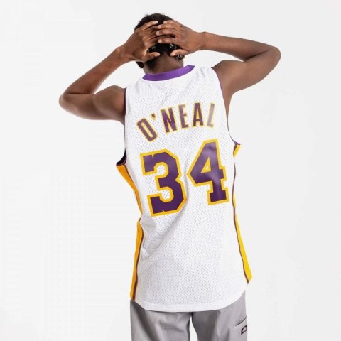 Koszulka Mitchell & Ness Los Angeles Lakers NBA Shaquille O'Neal M SMJY4442-LAL02SONWHIT Koszulka Mitchell & Ness Los Angeles Lakers NBA Shaquille O'Neal M SMJY4442-LAL02SONWHIT