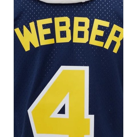 Koszulka Mitchell & Ness NCAA Swingman Road Jersey Michigan1991 Chris Webber SMJY4437-UMI91CWEASBL Koszulka Mitchell & Ness NCAA Swingman Road Jersey Michigan1991 Chris Webber SMJY4437-UMI91CWEASBL
