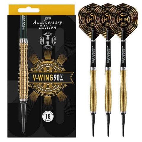 Rzutki Harrows V-Wing 90% 50th Anniversary Edition steeltip Rzutki Harrows V-Wing 90% 50th Anniversary Edition steeltip