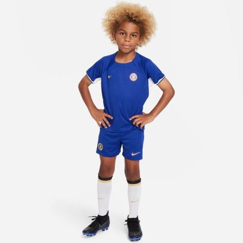 Komplet piłkarski Nike Chelsea FC 2023/24 JSY Stadium Home Jr DX2799-496 Komplet piłkarski Nike Chelsea FC 2023/24 JSY Stadium Home Jr DX2799-496