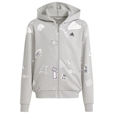 Bluza adidas Biuv Zip Hoodie Jr IS3755 Bluza adidas Biuv Zip Hoodie Jr IS3755