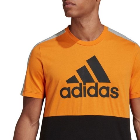 Koszulka adidas Essentials Colorblock Single Jersey Tee M HE4328 Koszulka adidas Essentials Colorblock Single Jersey Tee M HE4328