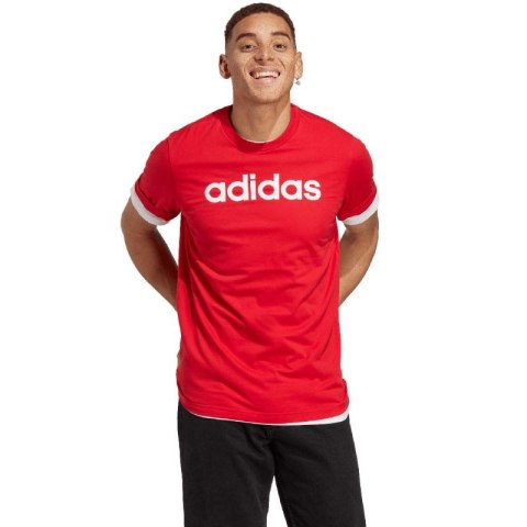 Koszulka adidas Essentials Single Jersey Linear Embroidered Logo M IC9278 Koszulka adidas Essentials Single Jersey Linear Embroidered Logo M IC9278