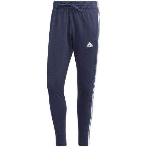 Spodnie adidas Essentials Single Jersey Tapered Open Hem 3-Stripes M IC0045 Spodnie adidas Essentials Single Jersey Tapered Open Hem 3-Stripes M IC0045