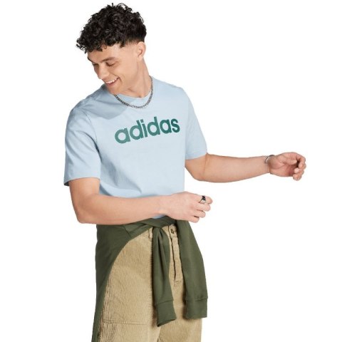 Koszulka adidas Essentials Single Jersey Linear Embroidered Logo Tee M IJ8651 Koszulka adidas Essentials Single Jersey Linear Embroidered Logo Tee M IJ8651