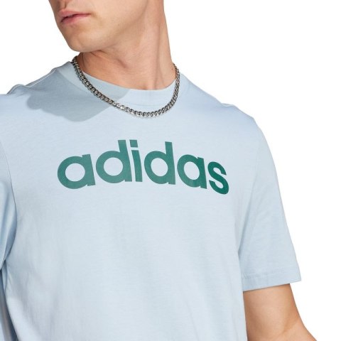 Koszulka adidas Essentials Single Jersey Linear Embroidered Logo Tee M IJ8651 Koszulka adidas Essentials Single Jersey Linear Embroidered Logo Tee M IJ8651