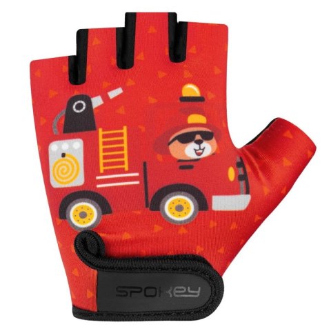 Rękawiczki rowerowe Spokey Fun RD Jr XS SPK-941020 Rękawiczki rowerowe Spokey Fun RD Jr XS SPK-941020