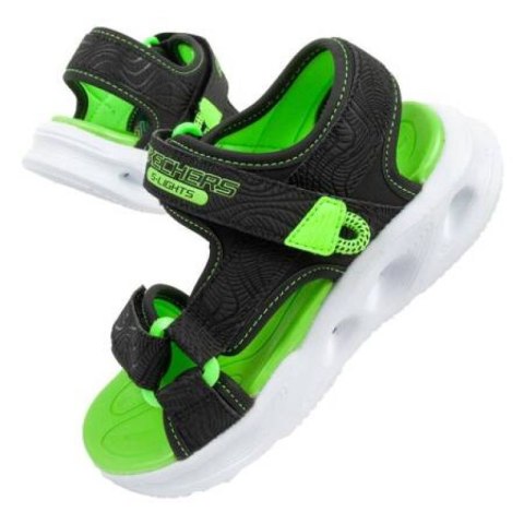 Sandały Skechers Jr 401673L/BKLM Sandały Skechers Jr 401673L/BKLM