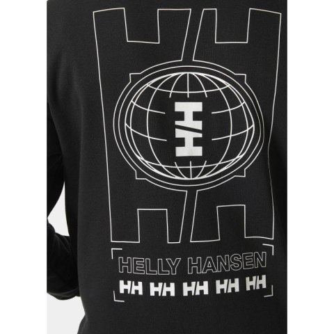 Bluza Helly Hansen z kapturem Core Graphic Sweat Hoodie M 53924 993 Bluza Helly Hansen z kapturem Core Graphic Sweat Hoodie M 53924 993
