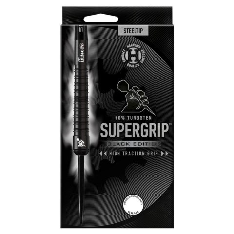 Rzutki Harrows Supergrip Black 90% steeltip SupergripBlack90% Rzutki Harrows Supergrip Black 90% steeltip SupergripBlack90%