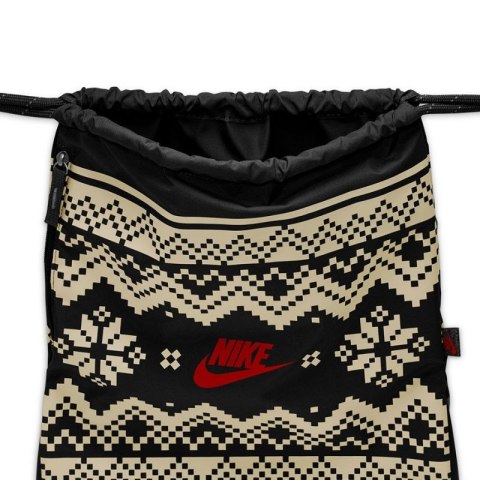 Worek, plecak Nike Drawstrng-Fair Isle FZ7287-010 Worek, plecak Nike Drawstrng-Fair Isle FZ7287-010
