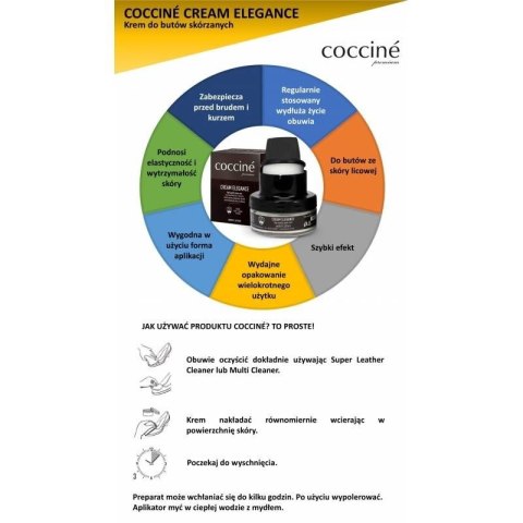Preparat Coccine bezbarwny krem do skór licowych DA0241 Preparat Coccine bezbarwny krem do skór licowych DA0241