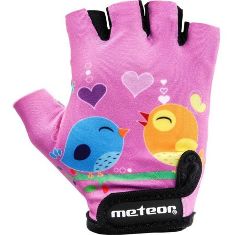 Rękawiczki rowerowe Meteor Owl Jr 24175-24177 Rękawiczki rowerowe Meteor Owl Jr 24175-24177