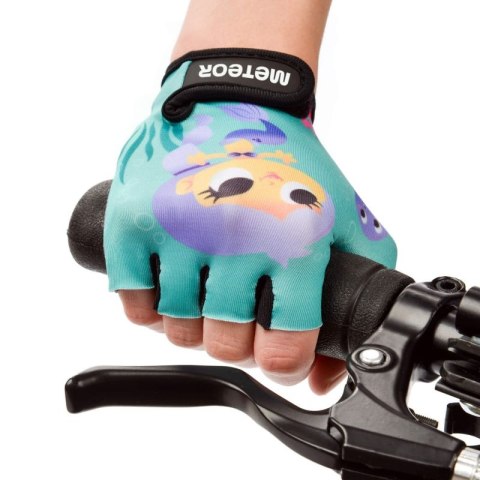 Rękawiczki rowerowe Meteor Jr 26151-26153 Rękawiczki rowerowe Meteor Jr 26151-26153