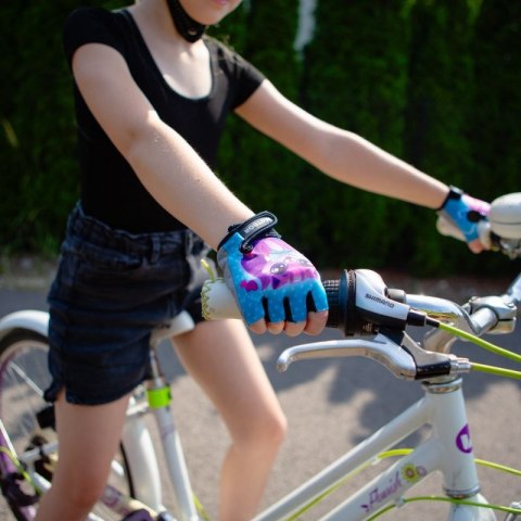 Rękawiczki rowerowe Meteor Jr 26154-26156 Rękawiczki rowerowe Meteor Jr 26154-26156