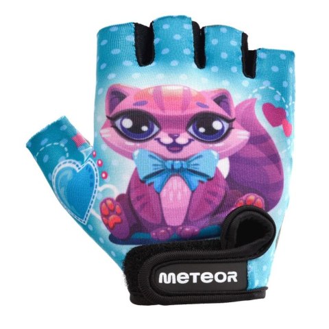 Rękawiczki rowerowe Meteor Jr 26154-26156 Rękawiczki rowerowe Meteor Jr 26154-26156
