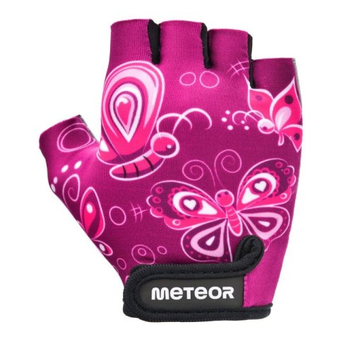 Rękawiczki rowerowe Meteor Jr 26157-26159 Rękawiczki rowerowe Meteor Jr 26157-26159