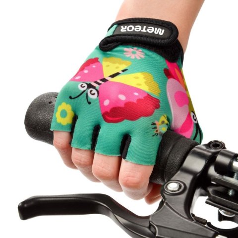 Rękawiczki rowerowe Meteor Jr 26166-2618 Rękawiczki rowerowe Meteor Jr 26166-2618