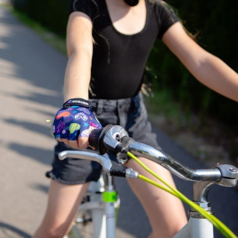 Rękawiczki rowerowe Meteor Jr 26172-26174 Rękawiczki rowerowe Meteor Jr 26172-26174