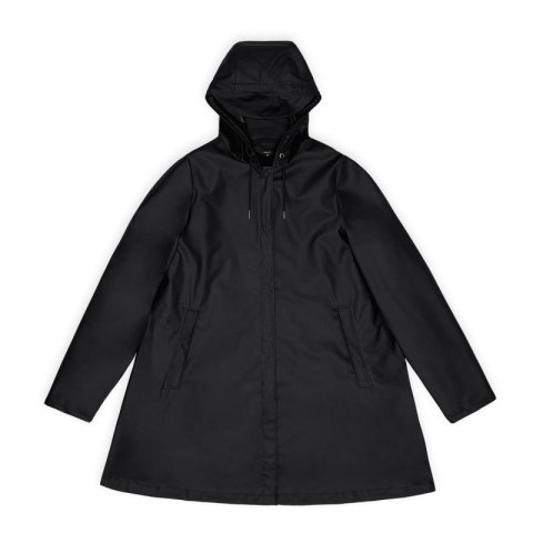 Kurtka, płaszcz przeciwdeszczowy Rains A-Line Jacket W3 W 18050 01 Kurtka, płaszcz przeciwdeszczowy Rains A-Line Jacket W3 W 18050 01