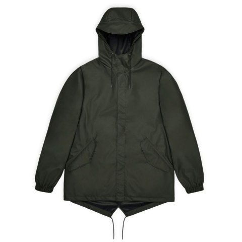 Kurtka, płaszcz przeciwdeszczowy Rains unisex Fishtail Jacket W3 18010 03 Kurtka, płaszcz przeciwdeszczowy Rains unisex Fishtail Jacket W3 18010 03
