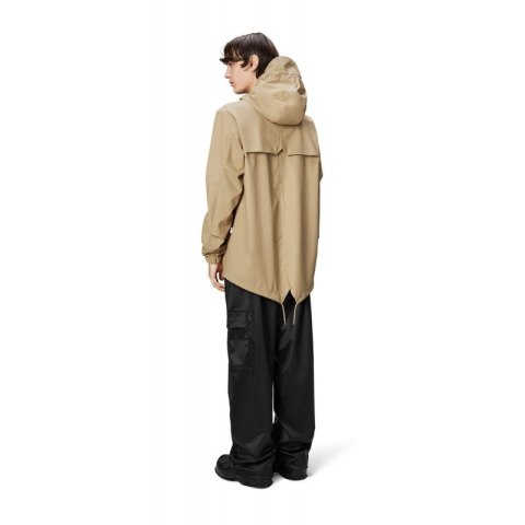 Kurtka, płaszcz przeciwdeszczowy Rains unisex Fishtail Jacket W3 18010 24 SAND Kurtka, płaszcz przeciwdeszczowy Rains unisex Fishtail Jacket W3 18010 24 SAND