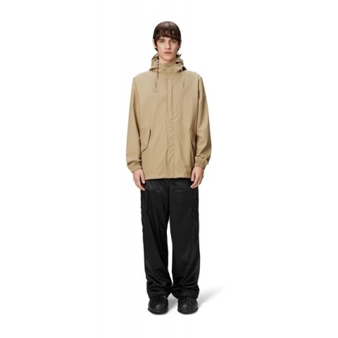 Kurtka, płaszcz przeciwdeszczowy Rains unisex Fishtail Jacket W3 18010 24 SAND Kurtka, płaszcz przeciwdeszczowy Rains unisex Fishtail Jacket W3 18010 24 SAND