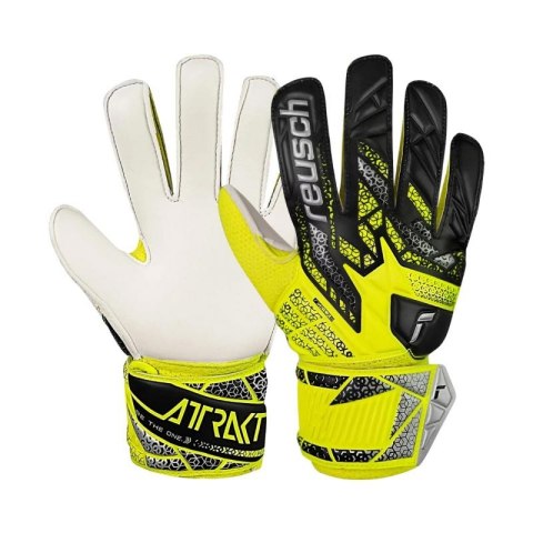 Rękawice bramkarskie Reusch Attrakt Solid Jr 5572515 2014 Rękawice bramkarskie Reusch Attrakt Solid Jr 5572515 2014