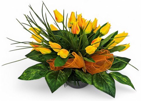 STROIK NA CMENTARZ KWIATY TULIPANY NA GRÓB POMNIK WZÓR WIOSENNY STROIK NA CMENTARZ KWIATY TULIPANY NA GRÓB POMNIK WZÓR WIOSENNY