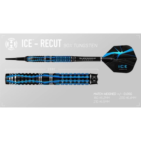 Rzutki Harrows ICE Recut 90% Softip HS-TNK-000016032 Rzutki Harrows ICE Recut 90% Softip HS-TNK-000016032