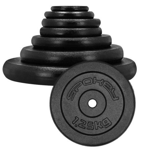 Obciążenie żeliwne 1,25kg Spokey Sinis SPK-944482 Obciążenie żeliwne 1,25kg Spokey Sinis SPK-944482