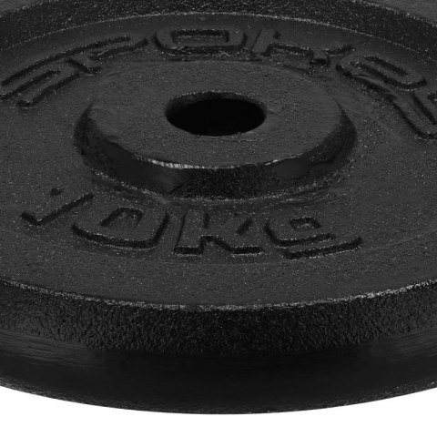 Obciążenie żeliwne 10kg Spokey Sinis H SPK-944485 Obciążenie żeliwne 10kg Spokey Sinis H SPK-944485