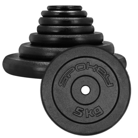 Obciążenie żeliwne 5kg Spokey Sinis H SPK-944484 Obciążenie żeliwne 5kg Spokey Sinis H SPK-944484