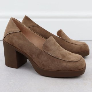 Półbuty mokasyny na obcasie Potocki W SZ12547 WOL288B