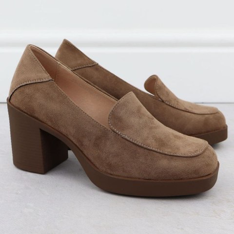 Półbuty mokasyny na obcasie Potocki W SZ12547 WOL288B Półbuty mokasyny na obcasie Potocki W SZ12547 WOL288B