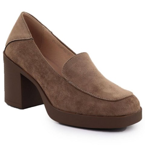 Półbuty mokasyny na obcasie Potocki W SZ12547 WOL288B Półbuty mokasyny na obcasie Potocki W SZ12547 WOL288B