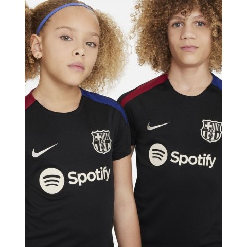 Koszulka Nike Junior FC Barcelona Strike Jr FN9859-011 Koszulka Nike Junior FC Barcelona Strike Jr FN9859-011