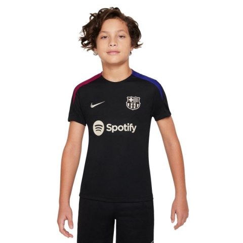 Koszulka Nike Junior FC Barcelona Strike Jr FN9859-011 Koszulka Nike Junior FC Barcelona Strike Jr FN9859-011