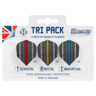 Piórka Harrows Tri Pack Supergrip 3x3 HS-TNK-000013294