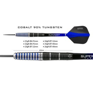 Rzutki Harrows COBALT 90% Steeltip HS-TNK-000013299